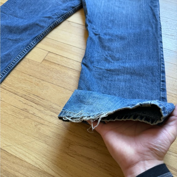 Vintage Tommy Hilfiger Jeans Distressed Jeans 90s 32/30 - Picture 7 of 10